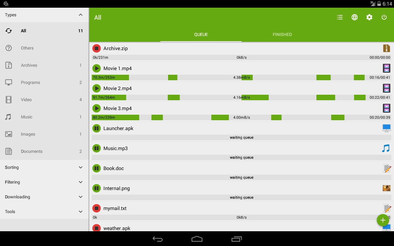Download Manager For Android Tv